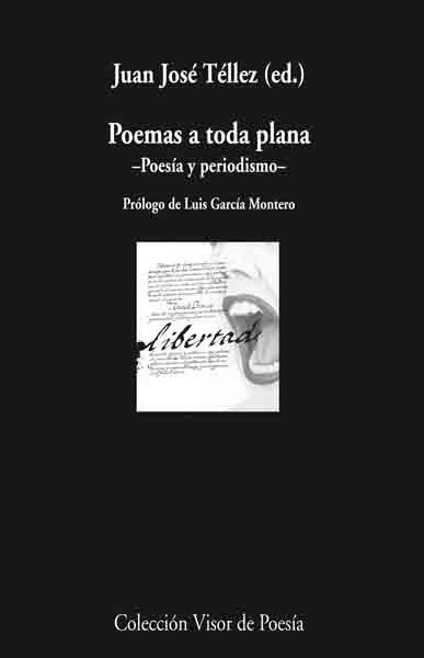 POEMAS A TODA PLANA | 9788498957310 | TÉLLEZ,JUAN JOSÉ | Llibreria Online de Banyoles | Comprar llibres en català i castellà online