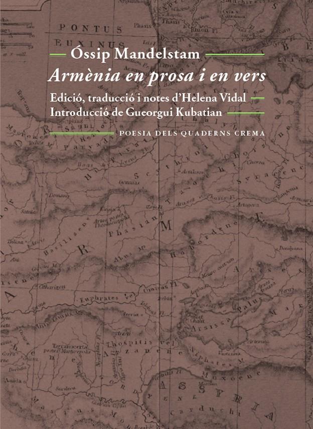 ARMÈNIA EN PROSA I VERS | 9788477275183 | MANDELSTAM, ÓSSIP | Llibreria Online de Banyoles | Comprar llibres en català i castellà online