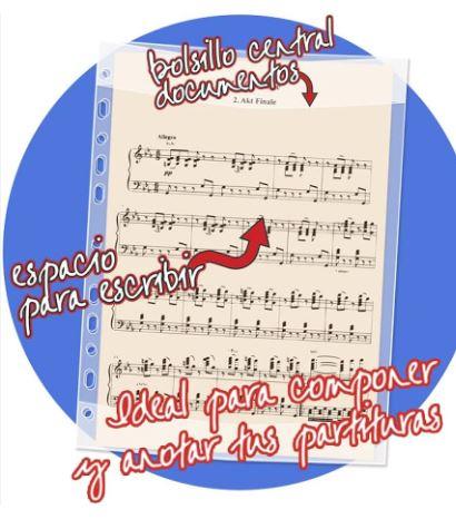 FUNDA PER A COMPOSICIÓ MUSICAL 10 UNITATS | 8435258300619 | OFFICE BOX | Llibreria Online de Banyoles | Comprar llibres en català i castellà online