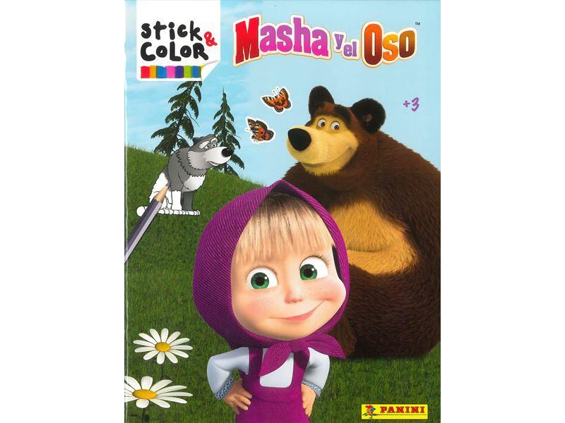 MASHA Y EL OSO. STICK &COLOR | 9788427869134 | Llibreria Online de Banyoles | Comprar llibres en català i castellà online