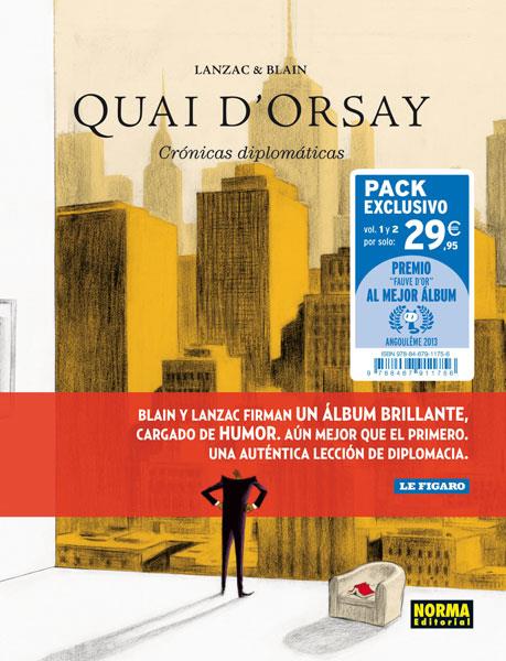 QUAI D'ORSEY (PACK VOL. 1 I 2) | 9788467911756 | LANZAC/BLAIN | Llibreria Online de Banyoles | Comprar llibres en català i castellà online