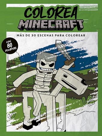 COLOREA MINECRAFT | 9788408279396 | VARIOS AUTORES | Llibreria L'Altell - Llibreria Online de Banyoles | Comprar llibres en català i castellà online - Llibreria de Girona