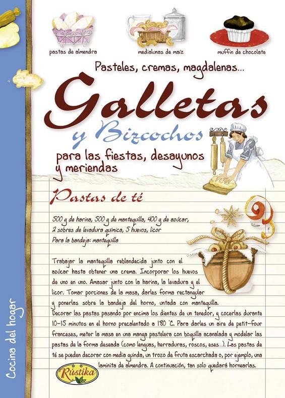 GALLETAS Y BIZCOCHOS | 9788415401131 | MANCINI, PAOLA/ZANONCELLI, ANASTASIA/TODOLIBRO, EQUIPO | Llibreria Online de Banyoles | Comprar llibres en català i castellà online