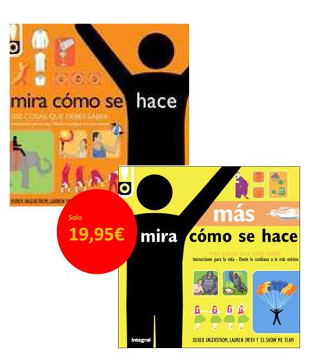 PACK MIRA COMO SE HACE + MAS MIRA COMO SE HACE | 9788490560921 | SMITH , LAURA/FAGERSTROM , DEREK | Llibreria Online de Banyoles | Comprar llibres en català i castellà online