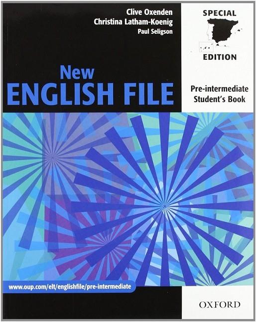 NEW ENGLISH FILE PREINTERMEDIATE STUDENTS PACK (2008) | 9780194519465 | OXENDEN,CLIVE | Llibreria L'Altell - Llibreria Online de Banyoles | Comprar llibres en català i castellà online - Llibreria de Girona