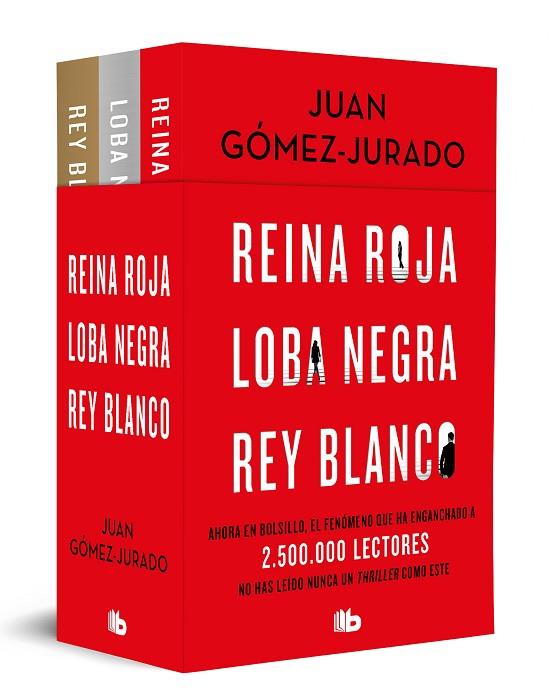 TRILOGÍA REINA ROJA (PACK CON: REINA ROJA | LOBA NEGRA | REY BLANCO) | 9788413145037 | GÓMEZ-JURADO, JUAN | Llibreria Online de Banyoles | Comprar llibres en català i castellà online