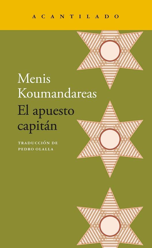 EL APUESTO CAPITÁN | 9788419036865 | KOUMANDAREAS, MENIS | Llibreria Online de Banyoles | Comprar llibres en català i castellà online