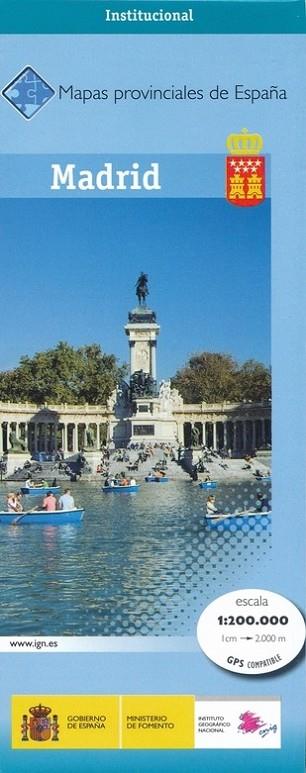 MAPA PROVINCIAL DE MADRID 1:200.000 | 9788441645974 | IGN | Llibreria L'Altell - Llibreria Online de Banyoles | Comprar llibres en català i castellà online - Llibreria de Girona