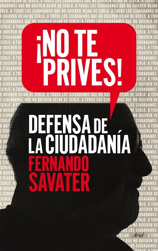 ¡NO TE PRIVES! | 9788434418615 | FERNANDO SAVATER | Llibreria Online de Banyoles | Comprar llibres en català i castellà online