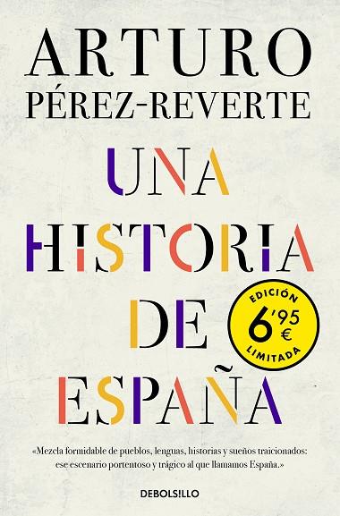 UNA HISTORIA DE ESPAÑA (EDICIÓN LIMITADA A UN PRECIO ESPECIAL) | 9788466350686 | PÉREZ-REVERTE, ARTURO | Llibreria L'Altell - Llibreria Online de Banyoles | Comprar llibres en català i castellà online - Llibreria de Girona