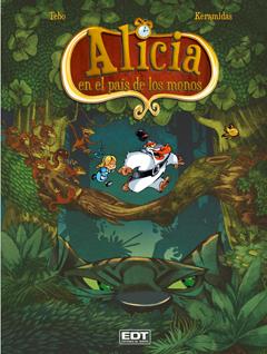 ALICIA EN EL PAÍS DE LOS MONOS | 9788499474779 | KERAMIDAS, TEBO | Llibreria Online de Banyoles | Comprar llibres en català i castellà online