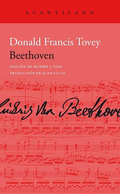 BEETHOVEN | 9788418370946 | TOVEY, DONALD FRANCIS | Llibreria Online de Banyoles | Comprar llibres en català i castellà online