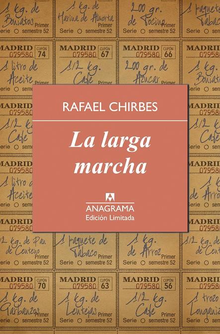 LARGA MARCHA, LA | 9788433928344 | CHIRBES MAGRANER, RAFAEL | Llibreria Online de Banyoles | Comprar llibres en català i castellà online