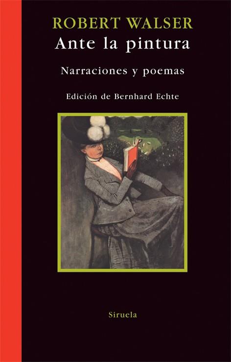 ANTE LA PINTURA | 9788498412246 | WALSER ROBERT | Llibreria L'Altell - Llibreria Online de Banyoles | Comprar llibres en català i castellà online - Llibreria de Girona