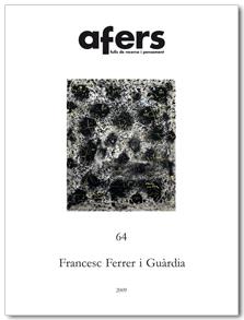 AFERS | 9788492542185 | FERRER I GUÀRDIA,FRANCESC | Llibreria L'Altell - Llibreria Online de Banyoles | Comprar llibres en català i castellà online - Llibreria de Girona