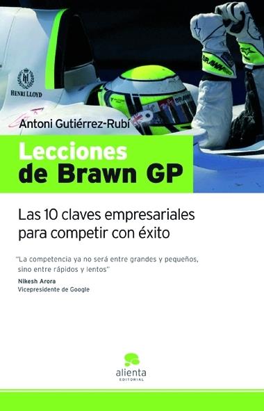 LECCIONES DE BRAWN GP | 9788492414123 | GUTIÉRREZ-RUBÍ,ANTONI | Llibreria Online de Banyoles | Comprar llibres en català i castellà online