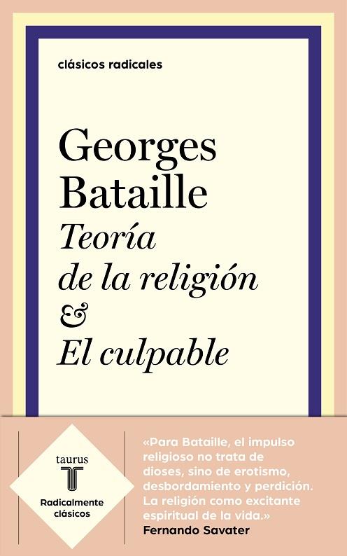 TEORÍA DE LA RELIGIÓN | 9788430619931 | BATAILLE, GEORGES | Llibreria Online de Banyoles | Comprar llibres en català i castellà online