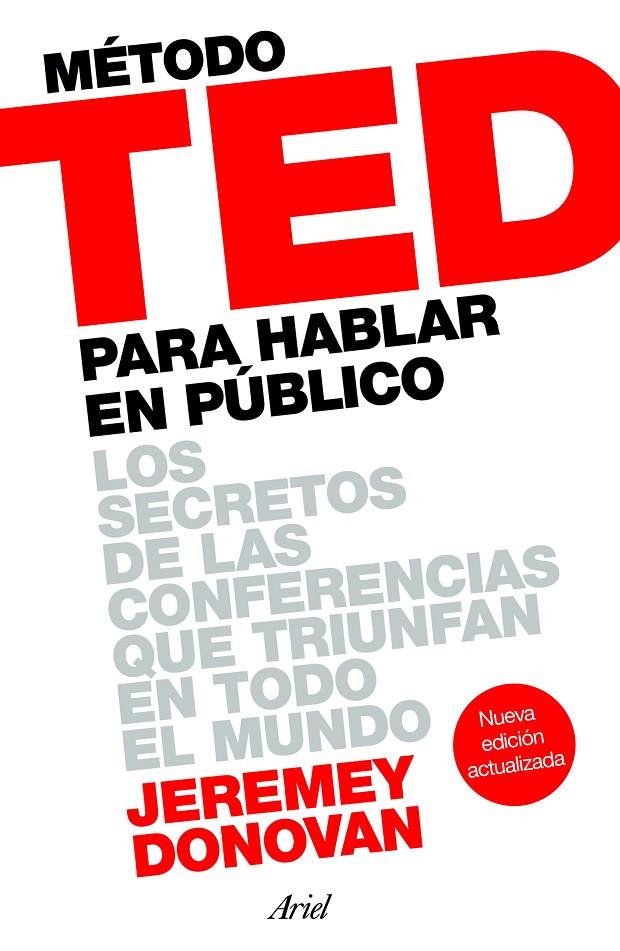 MÉTODO TED PARA HABLAR EN PÚBLICO | 9788434423565 | DONOVAN, JEREMEY | Llibreria Online de Banyoles | Comprar llibres en català i castellà online