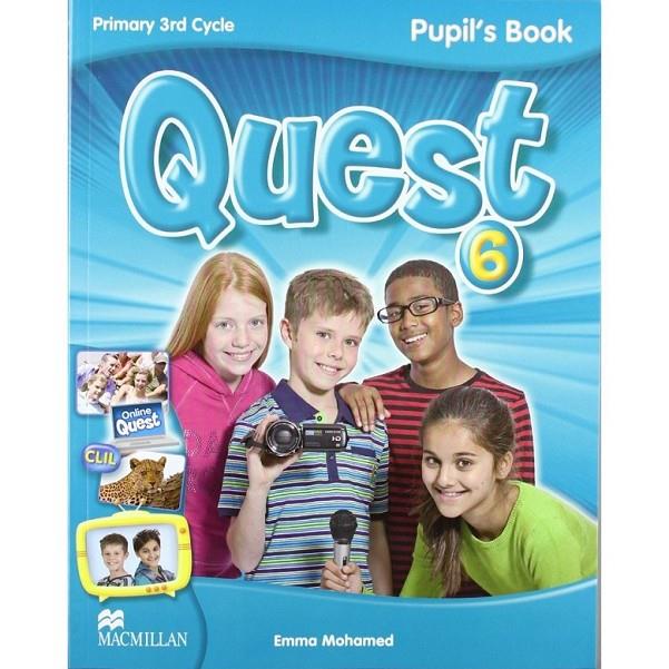 QUEST 6 PUPILS BOOK | 9780230734838 | MOHAMED, EMMA | Llibreria Online de Banyoles | Comprar llibres en català i castellà online