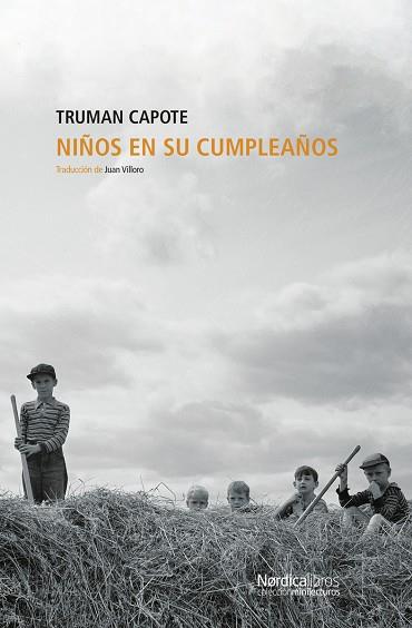NIÑOS EN SU CUMPLEAÑOS | 9788419320377 | CAPOTE, TRUMAN | Llibreria L'Altell - Llibreria Online de Banyoles | Comprar llibres en català i castellà online - Llibreria de Girona