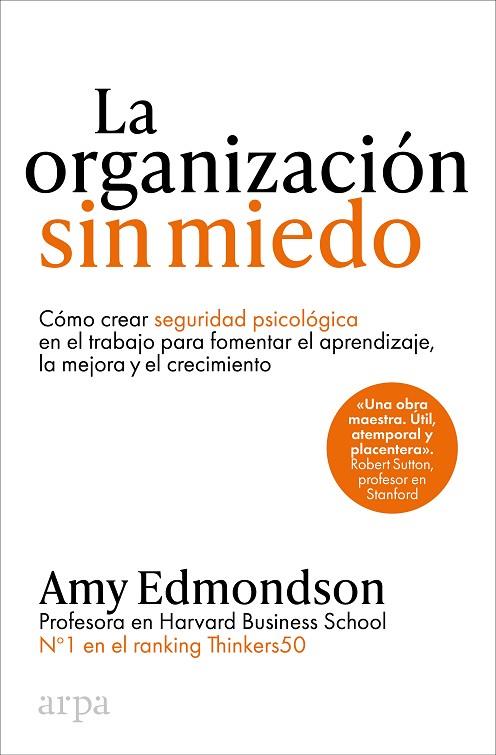 LA ORGANIZACIÓN SIN MIEDO | 9788410313187 | EDMONDSON, AMY | Llibreria L'Altell - Llibreria Online de Banyoles | Comprar llibres en català i castellà online - Llibreria de Girona