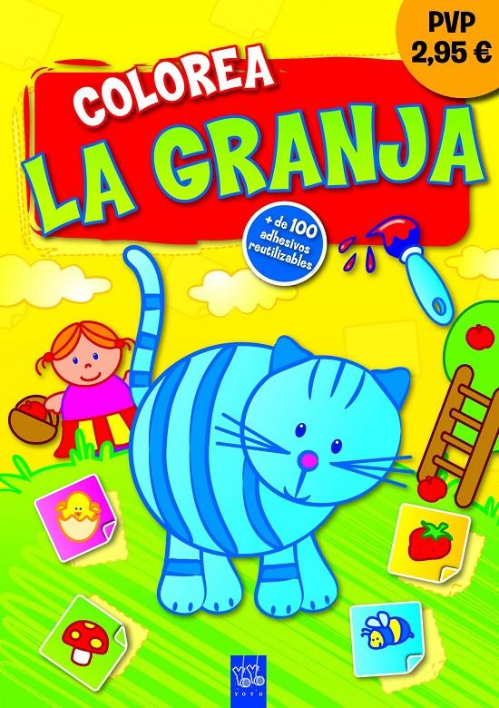 COLOREA LA GRANJA. GATITO | 9788408036609 | YOYO | Llibreria Online de Banyoles | Comprar llibres en català i castellà online