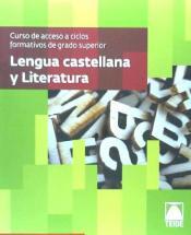 LENGUA CASTELLANA Y LITERATURA : CURSO DE ACCESO A CICLOS FORMATIVOS DE GRADO SUPERIOR  | 9788430733729 | VA | Llibreria Online de Banyoles | Comprar llibres en català i castellà online