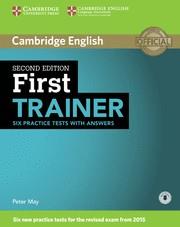 FIRST TRAINER SIX PRACTICE TESTS WITH ANSWERS WITH AUDIO 2ND EDITION | 9781107470187 | MAY,PETER | Llibreria Online de Banyoles | Comprar llibres en català i castellà online