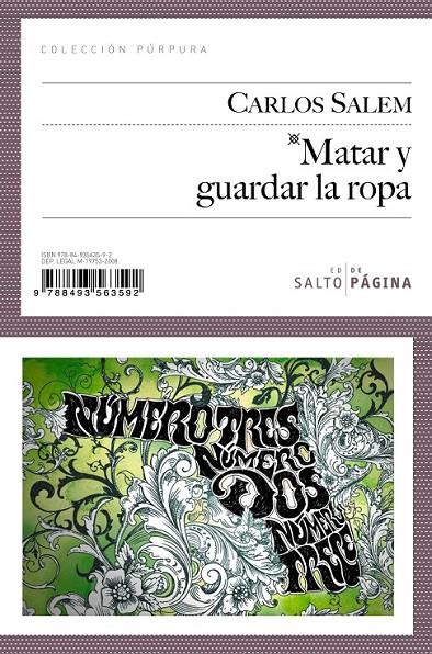 MATAR Y GUARDAR ROPA | 9788493563592 | SALEM, CARLOS | Llibreria L'Altell - Llibreria Online de Banyoles | Comprar llibres en català i castellà online - Llibreria de Girona