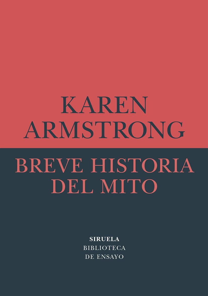 BREVE HISTORIA DEL MITO | 9788418245985 | ARMSTRONG, KAREN | Llibreria L'Altell - Llibreria Online de Banyoles | Comprar llibres en català i castellà online - Llibreria de Girona