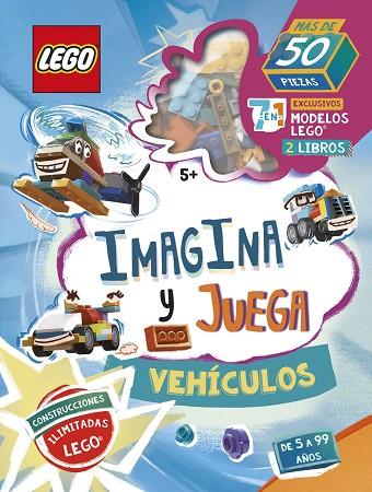 LEGO ICONIC. IMAGINA Y JUEGA. VEHÍCULOS | 9788408252993 | LEGO | Llibreria L'Altell - Llibreria Online de Banyoles | Comprar llibres en català i castellà online - Llibreria de Girona