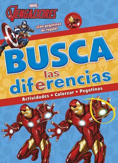 VENGADORES. BUSCA LAS DIFERENCIAS | 9788416914036 | MARVEL | Llibreria Online de Banyoles | Comprar llibres en català i castellà online