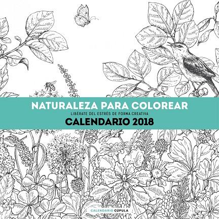 CALENDARI NATURALEZA PARA COLOREAR 2018 | 9788448023553 | AA. VV. | Llibreria Online de Banyoles | Comprar llibres en català i castellà online