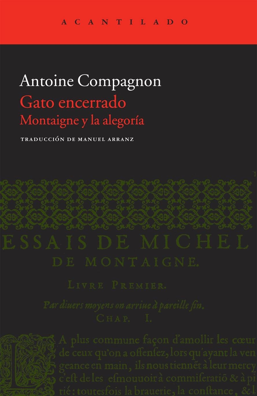 GATO ENCERRADO | 9788415277460 | COMPAGNON, ANTOINE | Llibreria Online de Banyoles | Comprar llibres en català i castellà online