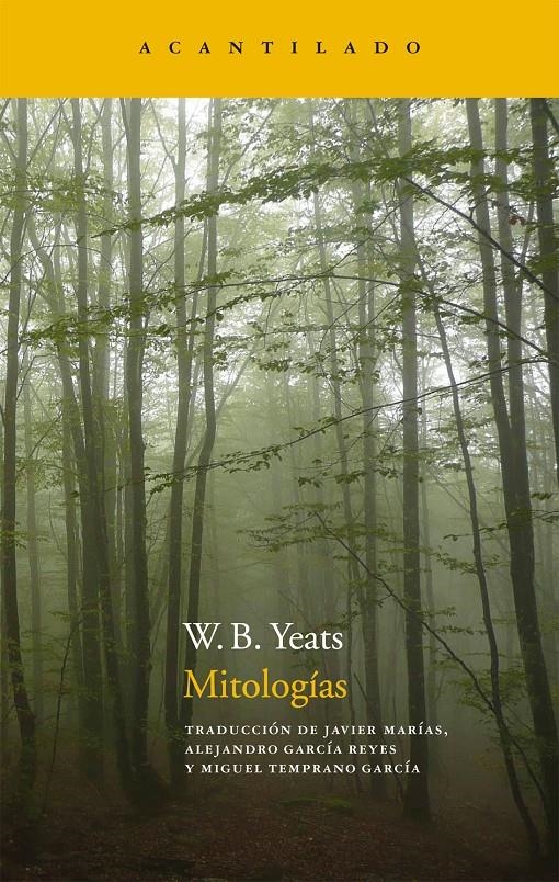 MITOLOGIAS | 9788415277552 | YEATS, W.B. | Llibreria Online de Banyoles | Comprar llibres en català i castellà online