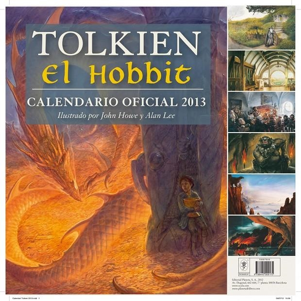 CALENDARIO TOLKIEN 2013 | 9788445000175 | J. R. R. TOLKIEN | Llibreria Online de Banyoles | Comprar llibres en català i castellà online