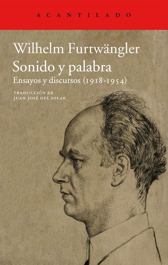 SONIDO Y PALABRA | 9788415277941 | FURTWÄNGLER, WILHELM | Llibreria Online de Banyoles | Comprar llibres en català i castellà online