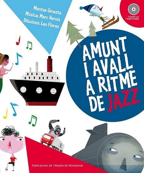 AMUNT I AVALL A RITME DE JAZZ | 9788498835236 | GINESTA CLAVEL, MONTSERRAT | Llibreria Online de Banyoles | Comprar llibres en català i castellà online