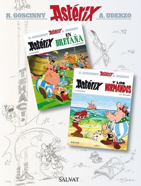 ASTÉRIX EN BRETAÑA Y ASTÉRIX Y LOS NORMANDOS. ÁLBUM DOBLE | 9788421688601 | GOSCINNY, RENÉ / UDERZO, A | Llibreria Online de Banyoles | Comprar llibres en català i castellà online