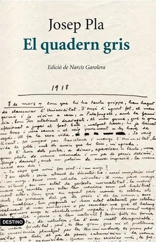 QUADERN GRIS. EDICIÓ CRÍTICA, EL | 9788497101394 | JOSEP PLA | Llibreria Online de Banyoles | Comprar llibres en català i castellà online