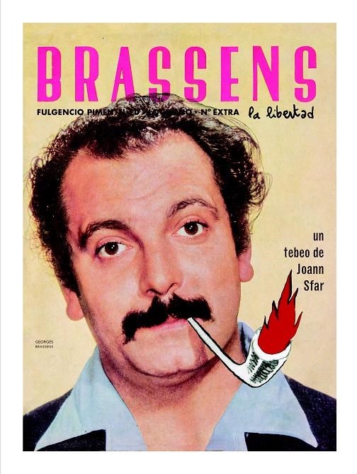 BRASSENS, LA LIBERTAD | 9788493977238 | SFAR, JOANN | Llibreria L'Altell - Llibreria Online de Banyoles | Comprar llibres en català i castellà online - Llibreria de Girona