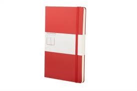 RED LARGE PLAIN NOTEBOOK -MOLESKINE | 9788862930062 | * | Llibreria Online de Banyoles | Comprar llibres en català i castellà online