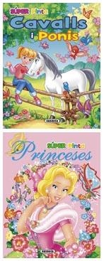 SUPER PINTA CAVALLS I PONIS / PRINCESES | 9788467717655 | A.A.V.V. | Llibreria L'Altell - Llibreria Online de Banyoles | Comprar llibres en català i castellà online - Llibreria de Girona