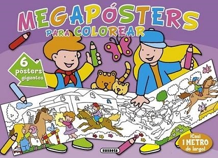 MEGAPÓSTERS PARA COLOREAR | 9788467714906 | SUSAETA, EQUIPO | Llibreria L'Altell - Llibreria Online de Banyoles | Comprar llibres en català i castellà online - Llibreria de Girona