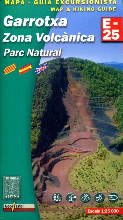 GARROTXA ZONA VOLCANICA 1:25.000 -ALPINA E-25 | 9788480904049 | Llibreria Online de Banyoles | Comprar llibres en català i castellà online