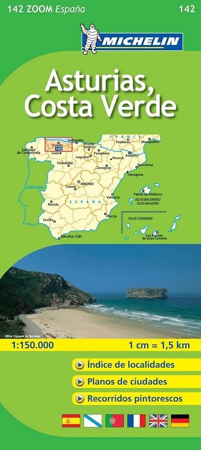 MAPA ASTURIAS COSTA VERDE | 9782067140615 | VARIOS AUTORES | Llibreria Online de Banyoles | Comprar llibres en català i castellà online