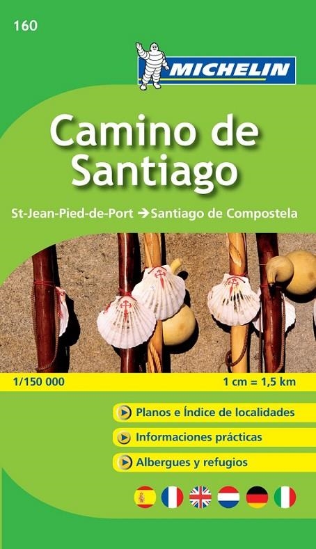 MAPAS CAMINO DE SANTIAGO | 9782067148055 | VARIOS AUTORES | Llibreria Online de Banyoles | Comprar llibres en català i castellà online