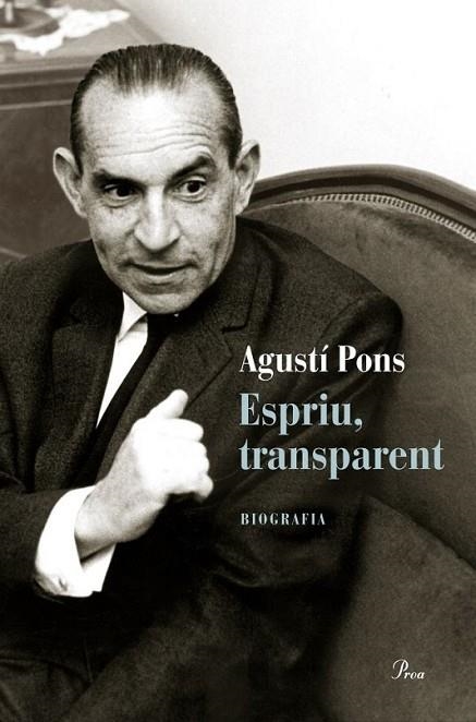 ESPRIU, TRANSPARENT | 9788475883434 | PONS AGUSTÍ  | Llibreria Online de Banyoles | Comprar llibres en català i castellà online