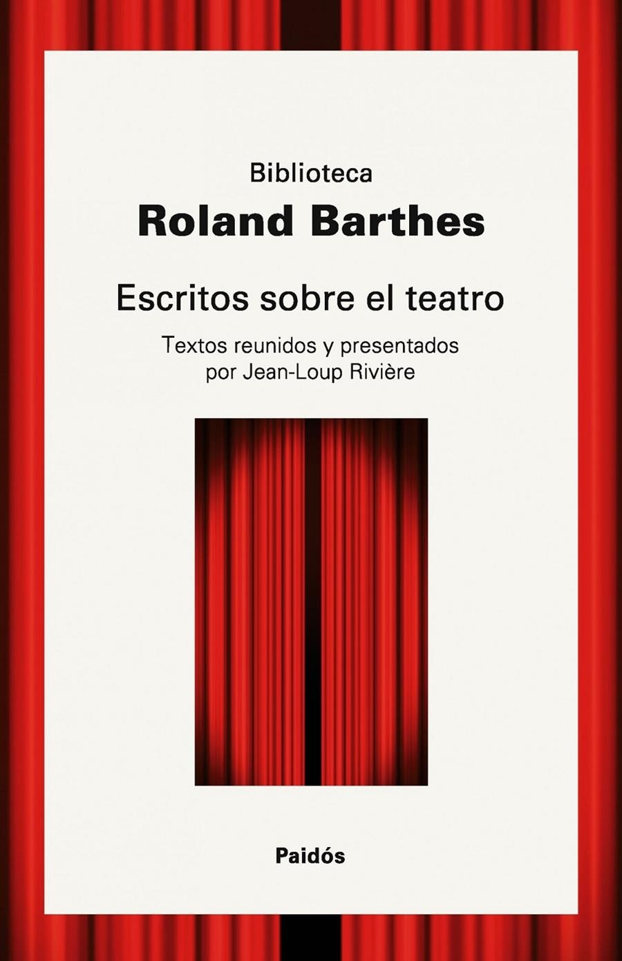 ESCRITOS SOBRE EL TEATRO | 9788449322891 | BARTHES, ROLAND | Llibreria Online de Banyoles | Comprar llibres en català i castellà online