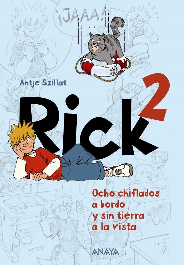 RICK 2. OCHO CHIFLADOS A BORDO Y SIN TIERRA A LA VISTA | 9788467840773 | SZILLAT, ANTJE | Llibreria Online de Banyoles | Comprar llibres en català i castellà online